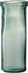 Sklenená zelená váza Vase Virgine M - Ø 12 * 28 cm