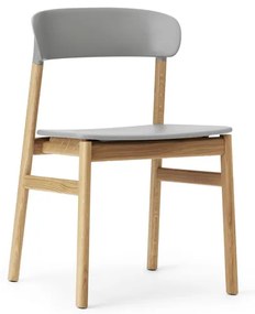 Stolička Herit Chair – sivá/dub