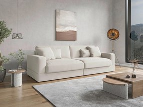 XXXLutz VEĽKÁ POHOVKA, textil, slonovinová Sit & More - Sedačky - 000144027424