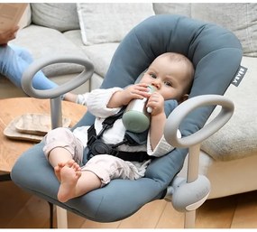 Beaba - Termoizolačný hrnček so slamkou 250 ml zelená