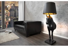 Stojaca lampa 30082 Horse Čierna - Komfort-nábytok