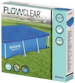 BESTWAY Krycia plachta pre bazén 259 x 170 cm, modrá 58105