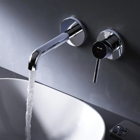 Vstavaná umývadlová batéria AM.PM Gem FPA72600 jednopáková, podomietková, chróm