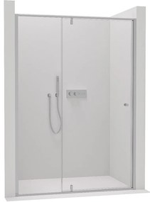 Cerano Santini, krídlové sprchové dvere 110x195 cm, 6mm číre sklo, chrómový profil, CER-CER-426208