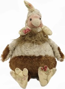 Plyšové kura Cuddly Toy Chicken - 33 * 32 * 31,5 cm