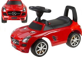 LEAN CARS Detské odrážadlo Mercedes-Benz SLS AMG červené