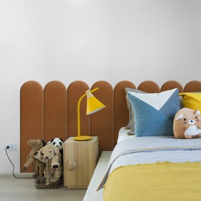 Zástena za posteľ - Oblúk - 20x80cm Farba: Med, Rozmer: 20x80