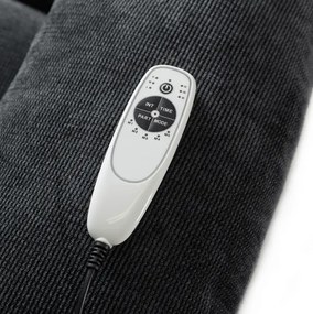 Masážne kreslo AMADEO čierne