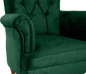 Kreslo Panama 1, zelená (Monolith 37)