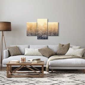 Obraz mrazivého lesa (90x60 cm)