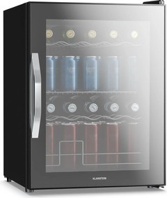 Klarstein Beersafe chladnička na nápoje so zrkadlovými sklenenými dverami | 64 x 48 cm | Vnútorné LED osvetlenie