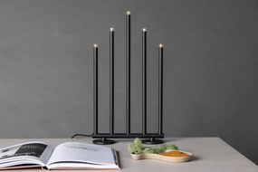 Čierna dizajnová stolová lampa BJORNFJALLET