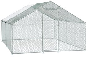 InternetovaZahrada Vonkajšia klietka pre sliepky - 3x4x2m