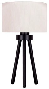 Duolla - Stolná lampa LYON 1xE27/15W/230V pr. 30 cm krémová