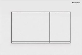 Geberit 115.883.11.1 - Splachovacie tlačidlo Sigma30 24,6x16,4 cm biela