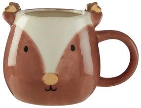 Hnedý porcelánový hrnček 500 ml Rudy – Premier Housewares