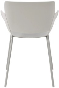 Stolička Alpena - svetlo šedá