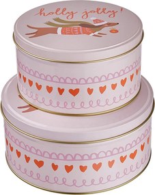 COOKIE JAR Dóza okrúhla jazvečík 13,5 cm