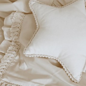 Boho obliečky Junior vanilka 100x135cm