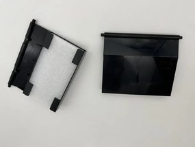 Dvierka do bazénového skimmera 14,3 x 12,4 x 1,8 cm (čierné)