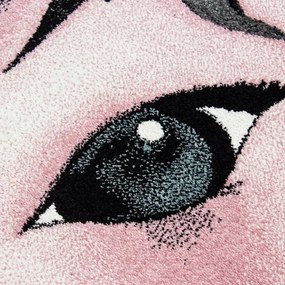 Ayyildiz, DOPREDAJ: 120x170 cm Dětský kusový koberec Kids 590 pink, 120x170, ružová, detská izba