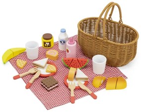 Pikniková sada s košíkom Viga 44676