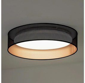 Duolla - LED Stropné svietidlo ROLLER LED/24W/230V pr. 45 cm čierna/medená