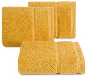 BAVLNENÝ UTERÁK KALIA9 30X50 CM HORČICOVÁ