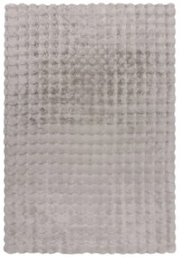 Svetlosivá syntetická kožušina 180x290 cm Waffle Faux Fur – Flair Rugs