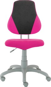 XXXLutz OTOČNÁ STOLIČKA PRE MLÁDEŽ, čierna, pink Xora - Detské izby - 002696001303