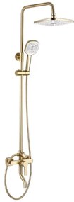Sprchová súprava Rea Argus zlatá kartáčovaná