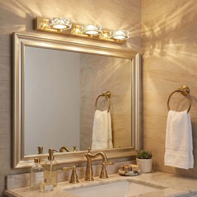 Toolight Toolight, LED nástenné svietidlo, 46 cm, 9W, 4000K, 500lm, zlatá lesklá, OSW-66073