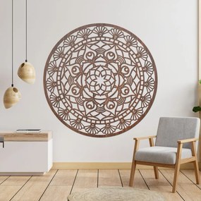 Drevená mandala harmónie – Elegantná dekorácia na stenu I SENTOP HDF0176