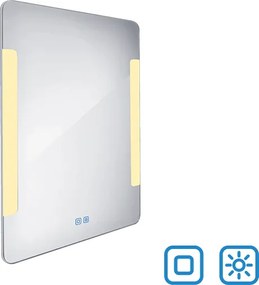 Nimco LED zrkadlo 600x800 s dvoma dotykovými senzormi - ZP 18002VX