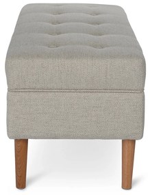 Čalúnená lavica s úložným priestorom