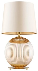 Argon 8535 - Stolná lampa HAMILTON 1xE27/15W/230V krémová/béžová