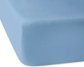 SATÉNOVÉ PRESTIERADLO 009 180X200 CM MODRÉ