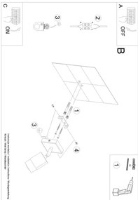 Sollux SL.1069 - Nástenné bodové svietidlo NERO 1xGU10/40W/230V čierna/zlatá
