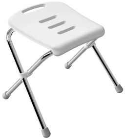 Spirella Skladacie sedadlo do sprchy SITZ, biele,47 cm