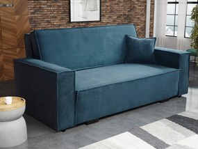 Rozkladacia pohovka Carivia Star IV (tmavomodrá) (s úl. priestorom). Vlastná spoľahlivá doprava až k Vám domov. 1070453