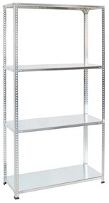 Skrutkový kovový regál, zinok