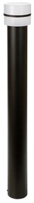 Ecolamp Exteriérové svietidlo Mia, 1x plastové/čierne kovové tienidlo, (80 cm)