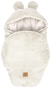 Béžová menčestrová detská zavinovačka 45x80 cm – Meowbaby