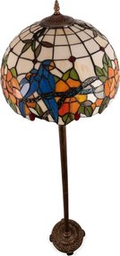 Brilagi - Tiffany vitrážová stojacia lampa JUNGLE 2xE27/60W/230V