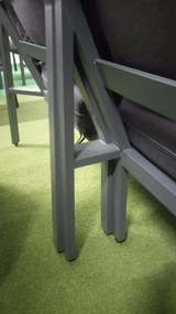 Doppler ELBA - záhradná 5-dielna hliníková jedálenská súprava - 2. akosť (N522)