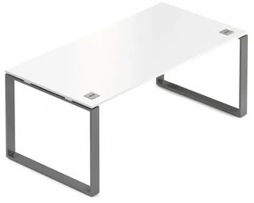 Stôl Creator 180 x 90 cm, grafitová podnož, 2 nohy