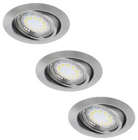 Rabalux 1166 - SADA 3xLED Podhľadové svietidlo LITE 3xGU10/3W/230V RL1166