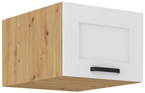 Kuchynská skrinka Luna biela matná/artisan 50 Nagu-36 1F