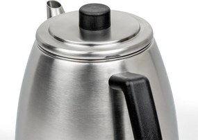 Kanvica na čaj z nehrdzavejúcej ocele so sitkom v striebornej farbe 1,1 l Duet Odense – Bredemeijer