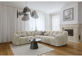 Béžová rohová pohovka Shell – Miuform